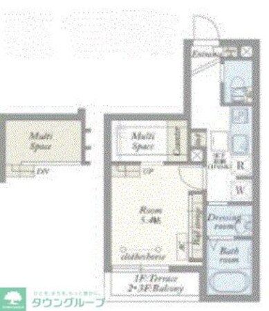 RIS伍番館の物件間取画像